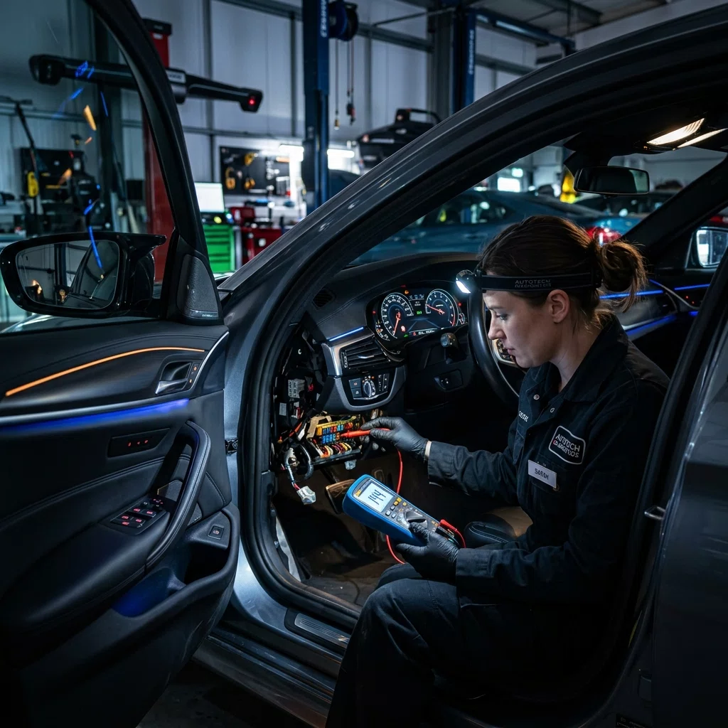 Serviço de Elétrica Veicular e Diagnóstico Automotivo Avançado