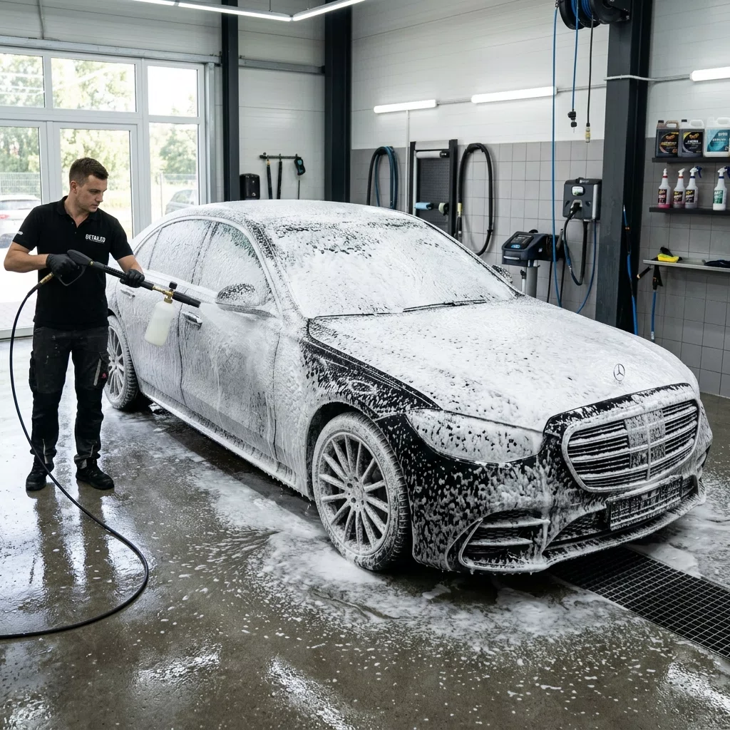 Lavagem Automotiva Profissional e Limpeza Técnica de Estofados